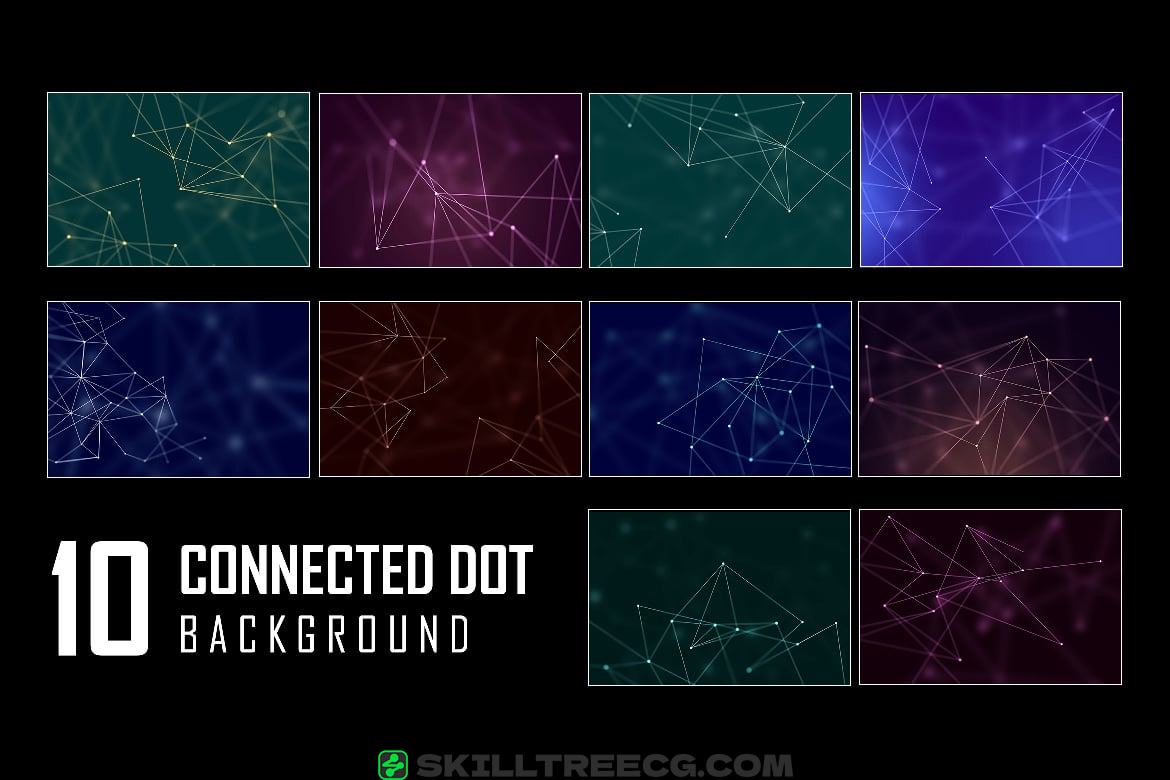 图片[3]-Connected Dots Backgrounds（315036）-技能树